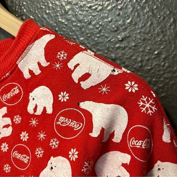 Wildfox Coca-Cola Polar Bear Sweatshirt small - Picture 10 of 14